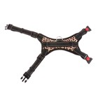 Шлейка К7 мягкая светоотражающая, размер S, ОГ 44-55 см, вес 5-9 кг, леопард - Фото 7