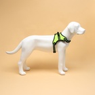 Шлейка улучшенная К7, размер XL, ОГ 74-92 см, вес 28-47.5 кг, мягкая, светоотражающая, зелёная - Фото 4