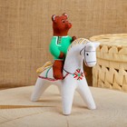 Сувенир «Медведь на коне», 11×6×12,5 см, каргопольская игрушка - Фото 5
