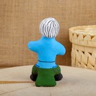 Сувенир «Мальчик с гармонью», 7×7×12 см, каргопольская игрушка - Фото 3