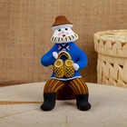 Сувенир «Мужик с лаптями», 6×7×12 см, каргопольская игрушка - Фото 4