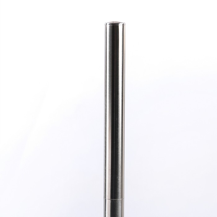 Ёрш для унитаза с подставкой «Стиль», 400 мл, 12×10×36 см, цвет белый - фото 1889311610