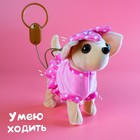 Интерактивная собака «Любимый щенок», ходит, лает, поёт песенку, виляет хвостом - Фото 4