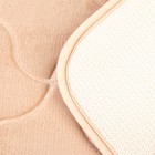 Коврик 40х60 см "Самсон" цвет коричневый - Фото 3