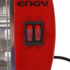 Обогреватель ENGY QH-1500S, кварцевый инфракрасный, 3 уровня нагрева, 1500 Вт, красный - фото 8806790