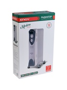 Обогреватель масляный ENGY EN-2207 Modern, 7 секций, напольный, 1500 Вт, 15 м², белый - фото 60081386