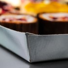 Коробка для пирожных, BON BON, премиум, серебряное основание, 42,5 x 32,5 x 10 см - Фото 6