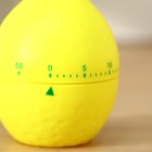 Таймер механический Доляна «Лимон», цвет жёлтый - Фото 2