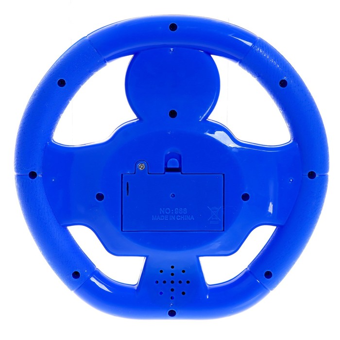Музыкальная игрушка «Суперруль», звуковые эффекты, работает от батареек, цвет синий - фото 1884889243