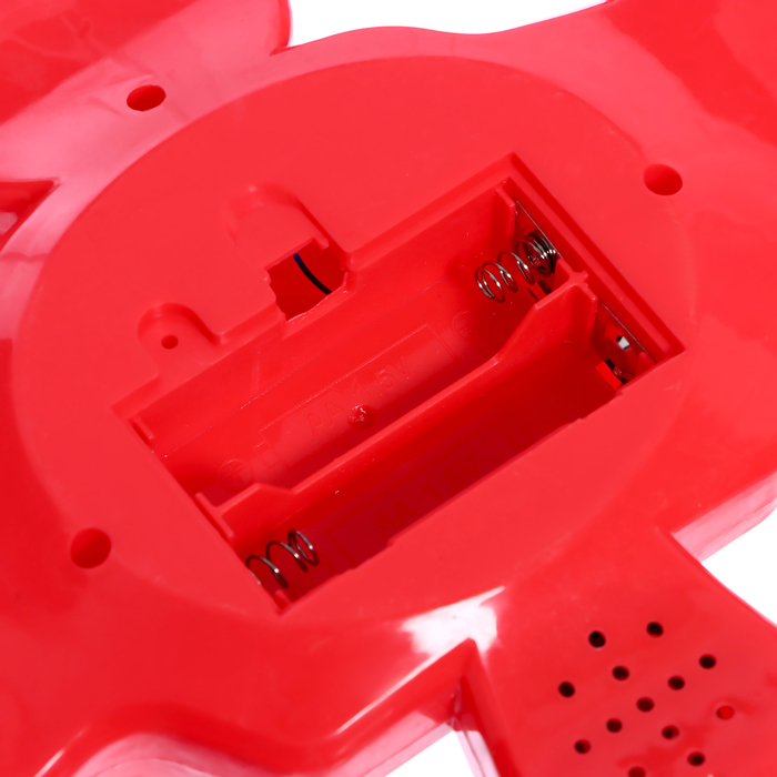 Музыкальная игрушка «Весёлый гонщик», звуковые эффекты, работает от батареек, цвет красный - фото 1884889249