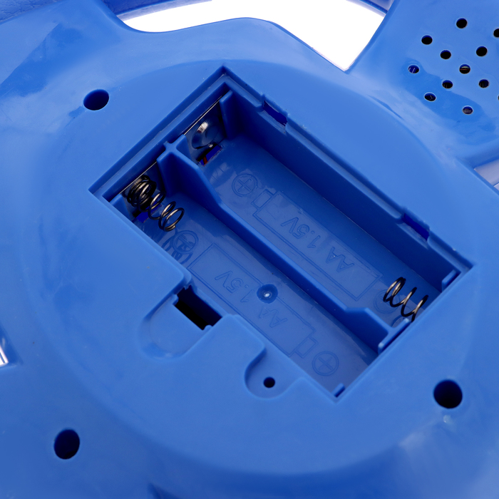 Музыкальная игрушка «Я водитель», звуковые эффекты, работает от батареек, цвет синий - фото 1890793039