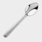 Набор ложек чайных из нержавеющей стали «Ванесса», длина 14 см, 12 шт., серебристый - Фото 2