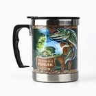 Термокружка «Лучший рыбак»: 400 мл, сохраняет тепло 2 ч - Фото 2