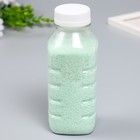 Песок цветной в бутылках "Мятный" 500 гр - Фото 4