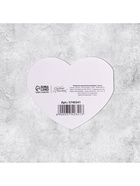 Открытка?валентинка двойная «От всего сердца», 14 февраля, 7 х 6 см (комплект 10 шт) - фото 36020180