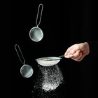 Сито Доляна, набор 3 шт., d=7 см, 8 см, 10 см - Фото 5