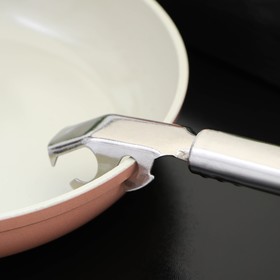 Держатель для сковород и пароварок Доляна, 17 см, цвет серебристый 3800107