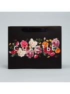 Пакет подарочный ламинированный, упаковка, «Счастье в мелочах», MS 23 х 18 х 8 см 3680810