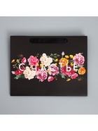 Пакет подарочный ламинированный, упаковка, «Счастье в мелочах», MS 23 х 18 х 8 см 3680810