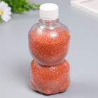 Песок цветной в бутылках "Кирпич" 500 гр - фото 24563472
