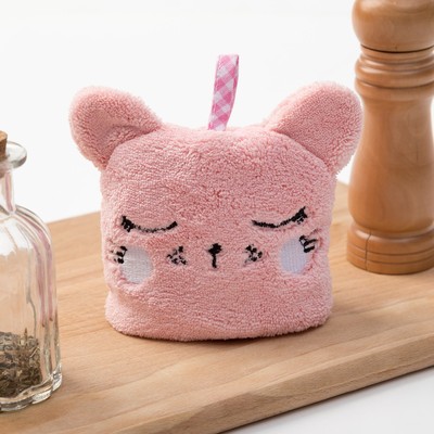 Кухонное полотенце «Доляна. Кошка», 30×30 см, микрофибра