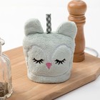 Кухонное полотенце «Доляна. Совушка», 30×30 см, микрофибра - Фото 3