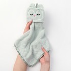 Кухонное полотенце «Доляна. Совушка», 30×30 см, микрофибра - Фото 4