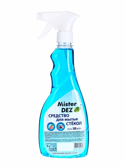 Средство для мытья стёкол и зеркал Mister DEZ, грейпфрут, 500 мл