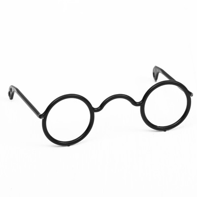 Очки для игрушек, набор 4 шт., размер 1 шт. — 2.5×7×5.3, чёрные