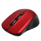 Мышь Jet.A Comfort OM-U36G, беспроводная, оптическая, 1600 dpi, 3 кнопки, USB, красная - Фото 2