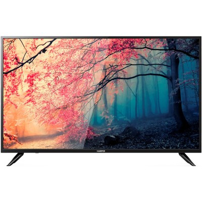 Телевизор Harper 50U750TS 50", 3840x2160, DVB-C/T2/S2, 3xHDMI, 2xUSB, SmartTV, черный