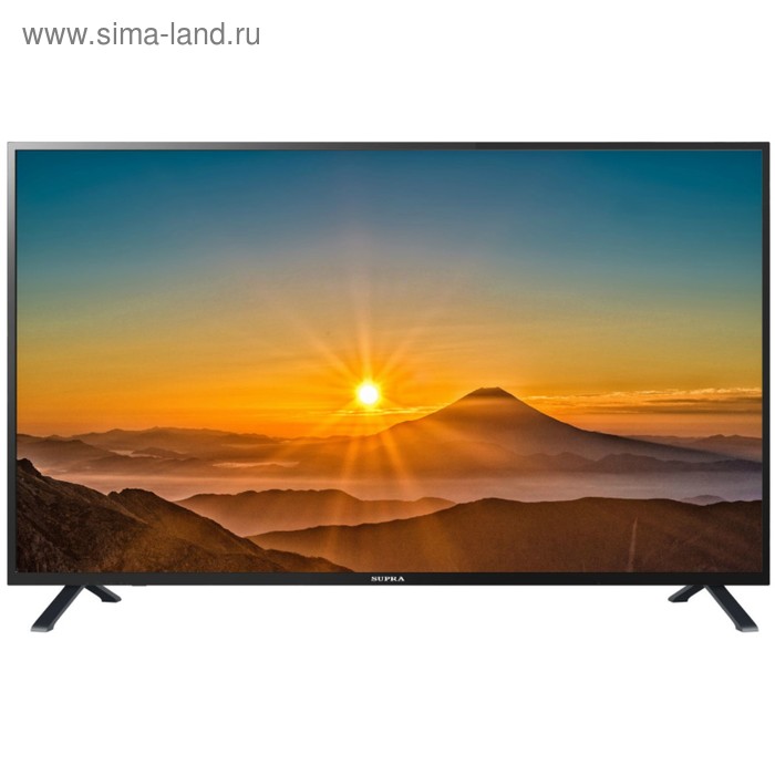 Телевизор Supra STV-LC55ST2000U 55", 3840x2160, DVB-T2/S2, 3xHDMI, 2xUSB, SmartTV, черный - Фото 1