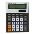 Калькулятор настольный, 12 - разрядный, 302, двойное питание - фото 9556009