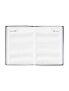 Ежедневник недатированный Calligrata. Nebraska, А5, 160 листов, твёрдый переплёт, кожзам, тёмно-коричневый - Фото 8