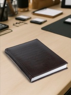 Ежедневник недатированный Calligrata. Nebraska, А5, 160 листов, твёрдый переплёт, кожзам, тёмно-коричневый - Фото 3