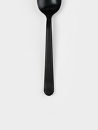 Ложка одноразовая для фуршета «Премиум», 18 см, пластик, чёрная - Фото 4