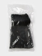 Ложка одноразовая для фуршета «Премиум», 18 см, пластик, чёрная - Фото 5