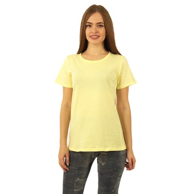 Футболка женская БК-137 цвет лимон, р-р 42