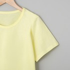 Футболка женская БК-137 цвет лимон, р-р 58 - Фото 3