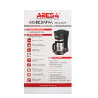 Кофеварка ARESA AR-1604, капельная, 680 Вт, 1.2 л, чёрная - Фото 7