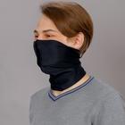 Бандана-труба, LYCOSA SILK, BLACK - Фото 4