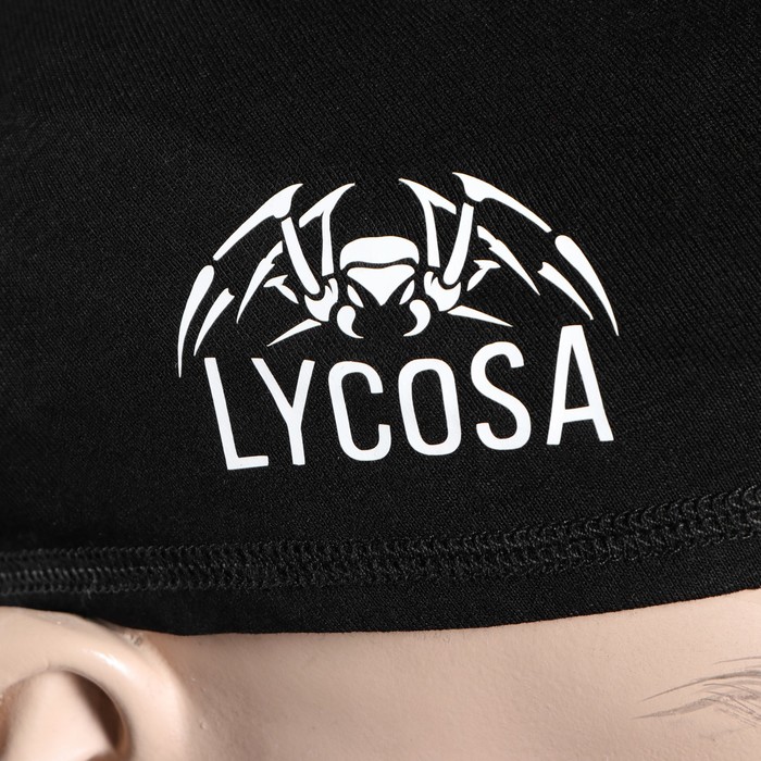 Подшлемник - шапочка LYCOSA VISCOSE BLACK - фото 1908422479