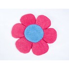 Подушка декоративная «Цветочек», размер 61 × 61 см, махра/микрофибра - Фото 1