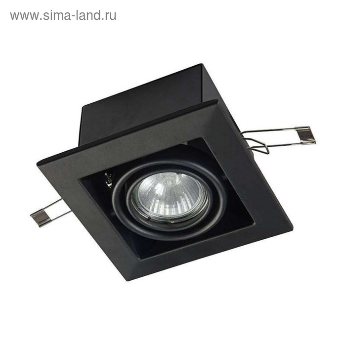 Светильник Metal Modern, GU10, 50 Вт, IP20, b=100 мм, цвет чёрный - Фото 1