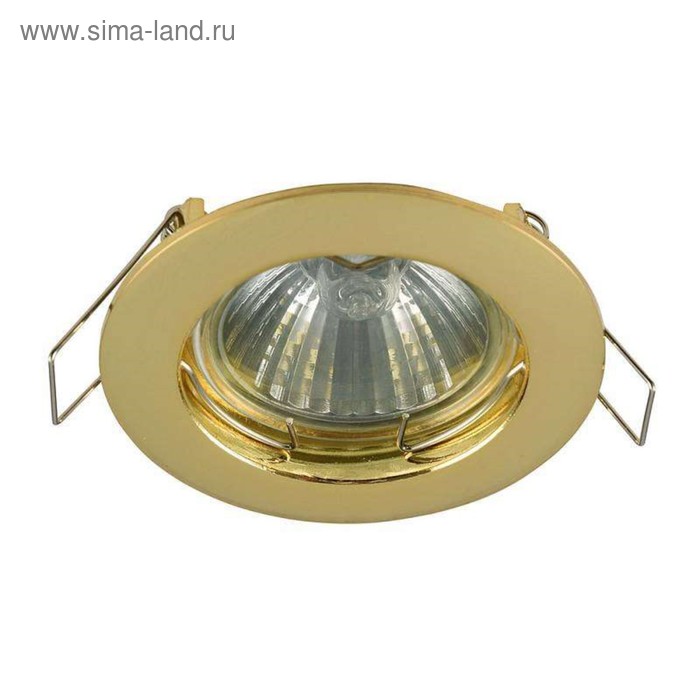 Светильник Metal Modern, GU10, 50 Вт, IP20, d=60 мм, цвет золото - Фото 1