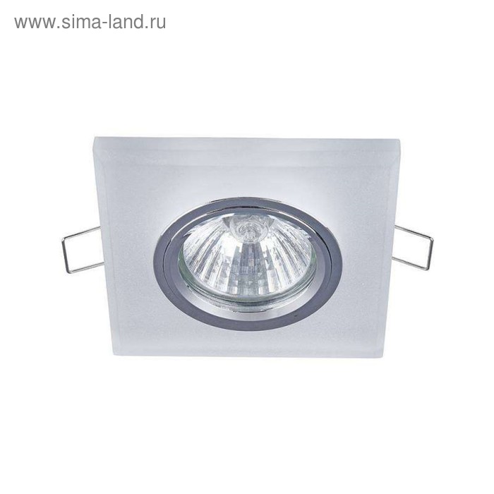 Светильник Metal Modern, GU10, 50 Вт, IP20, d=60 мм, цвет матовый белый - Фото 1
