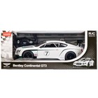 Машина на радиоуправлении Bentley continental GT3 со светом, цвет белый - Фото 1