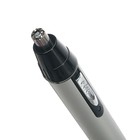 Триммер для волос Luazon LTRI-09, для носа/ушей, 2 насадки, АКБ, серый - Фото 3