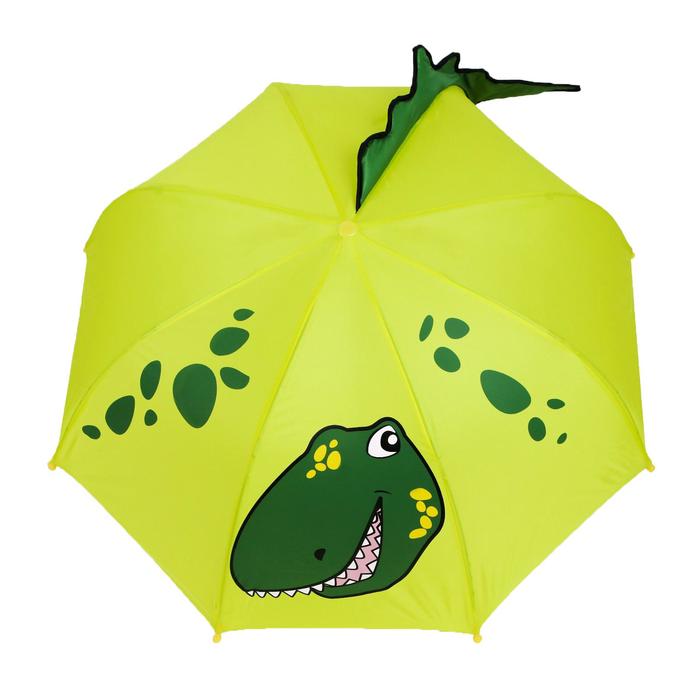 Зонт детский «Динозавр» d= 90 см - Фото 1