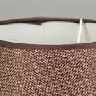 Лампа настольная с абажуром Е14 40Вт 220В "Шар жизни" черный 22х22х34см - Фото 4